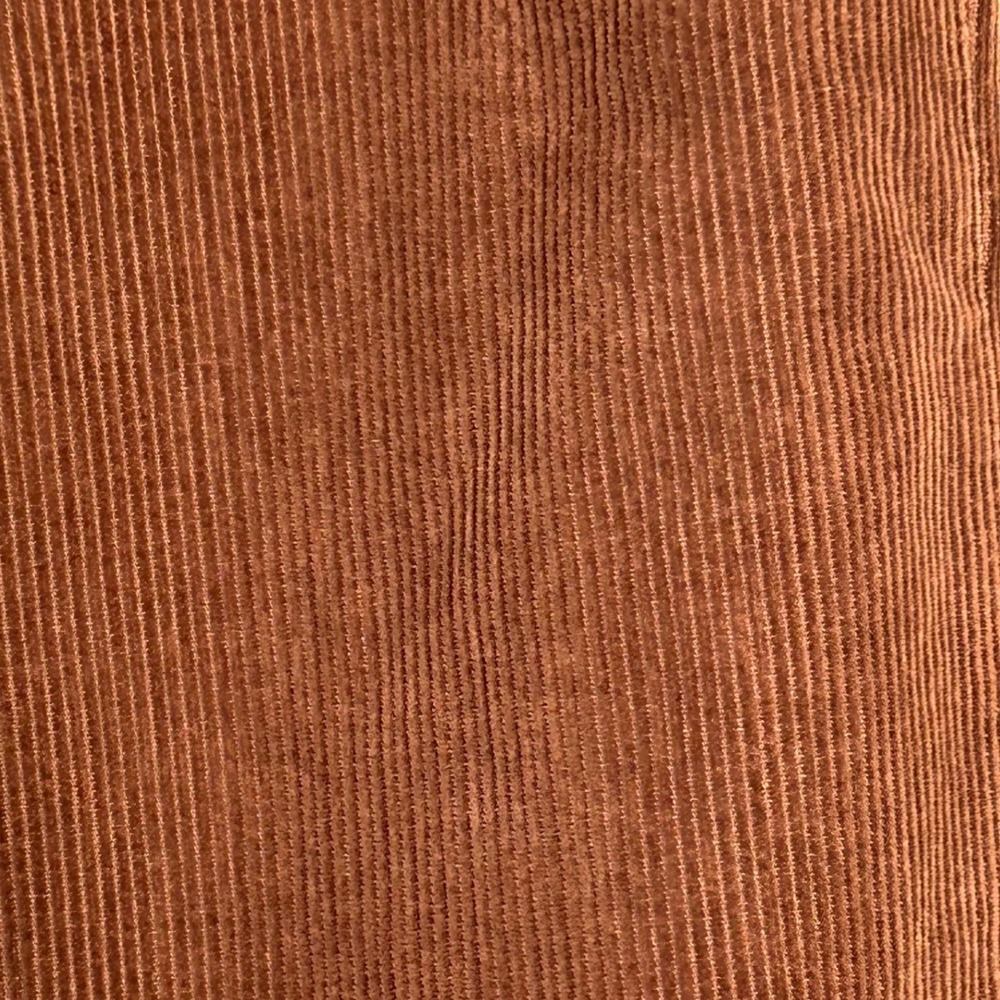Zara Corduroy Pants Womens 4 Brown High Rise Wide Leg - Picture 10 of 10